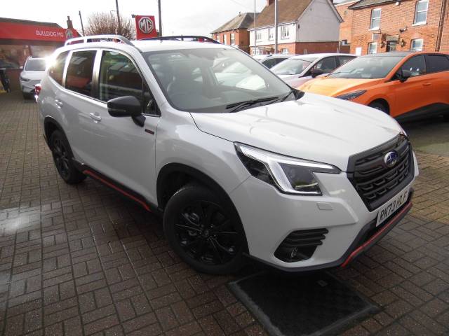 Subaru Forester 2.0i e-Boxer Sport 5dr Lineartronic Estate Petrol / Electric Hybrid Pearlescent White