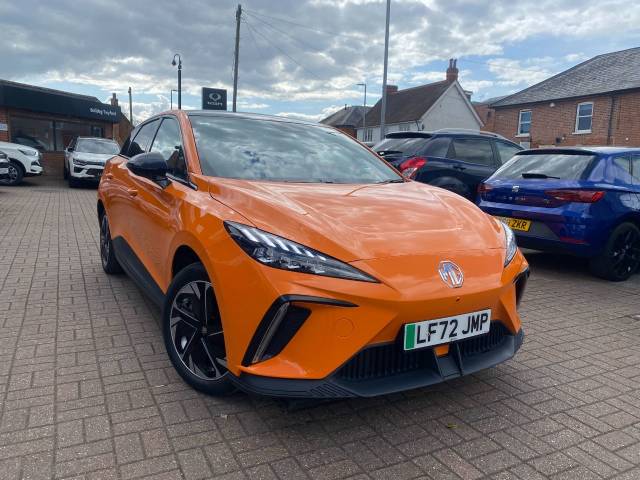 MG Motor UK Mg4 0.0 150kW Trophy EV Long Range 64kWh 5dr Auto Hatchback Electric Orange