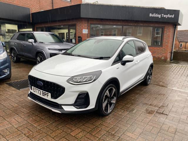 Ford Fiesta 1.0 EcoBoost Hybrid mHEV 125 Active 5dr Hatchback Petrol White