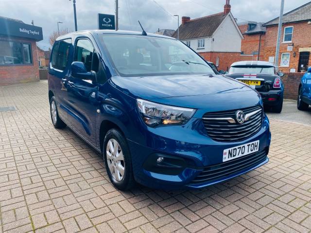 Vauxhall Combo-life 1.2 Turbo 130 Energy 5dr Auto MPV Petrol Blue