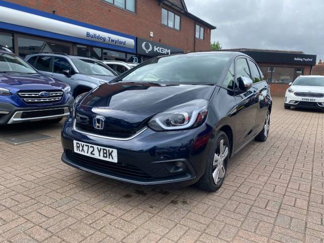 Honda Jazz 1.5 i-MMD Hybrid EX 5dr eCVT Hatchback Petrol / Electric Hybrid Blue