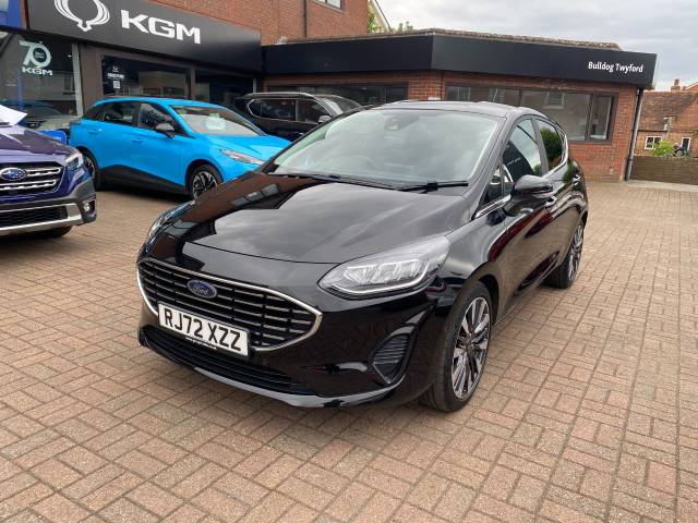 Ford Fiesta 1.0 EcoBoost Hybrid mHEV 125 Titanium X 5dr Auto Hatchback Petrol Black