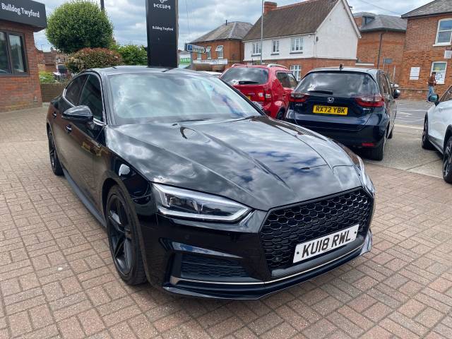 Audi A5 1.4 TFSI S Line 5dr S Tronic Hatchback Petrol Black