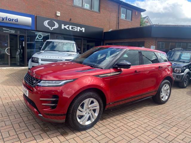 Land Rover Range Rover Evoque 1.5 P300e R-Dynamic S 5dr Auto Estate Petrol / Electric Hybrid Red