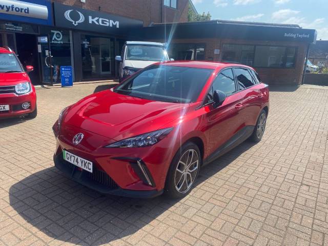 MG Motor UK Mg4 0.0 150kW Trophy EV Long Range 64kWh 5dr Auto Hatchback Electric Red