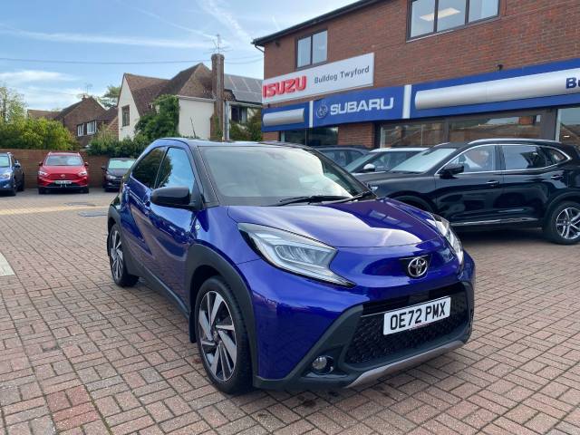 Toyota Aygo X 1.0 VVT-i Exclusive 5dr Hatchback Petrol Blue