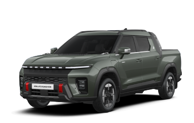 KGM Musso EV - Amazon Green